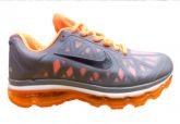 Air Max 360 W - Chumbo e Laranja