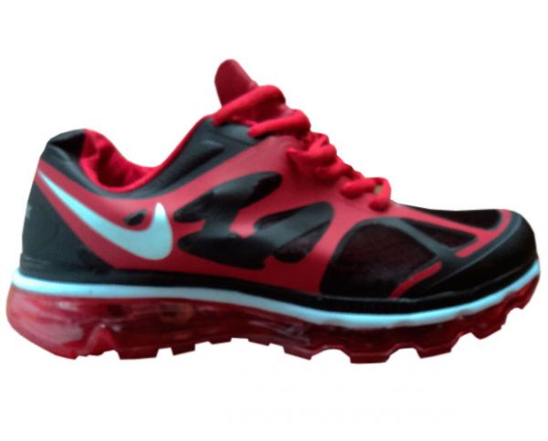 Air Max 360 + 2012 Preto e Vermelho