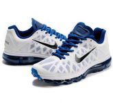 Air Max 360 W Branco e Azul Marinho