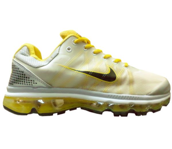 Air Max 360+ - Bege e Amarelo