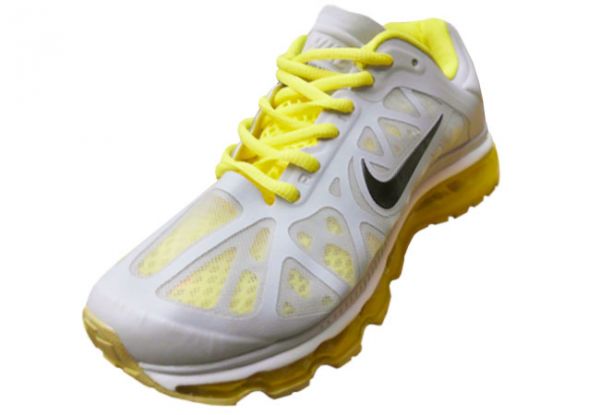 Air Max 360 W - Cinza e Amarelo